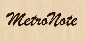 MetroNote App for Windows 8 Store